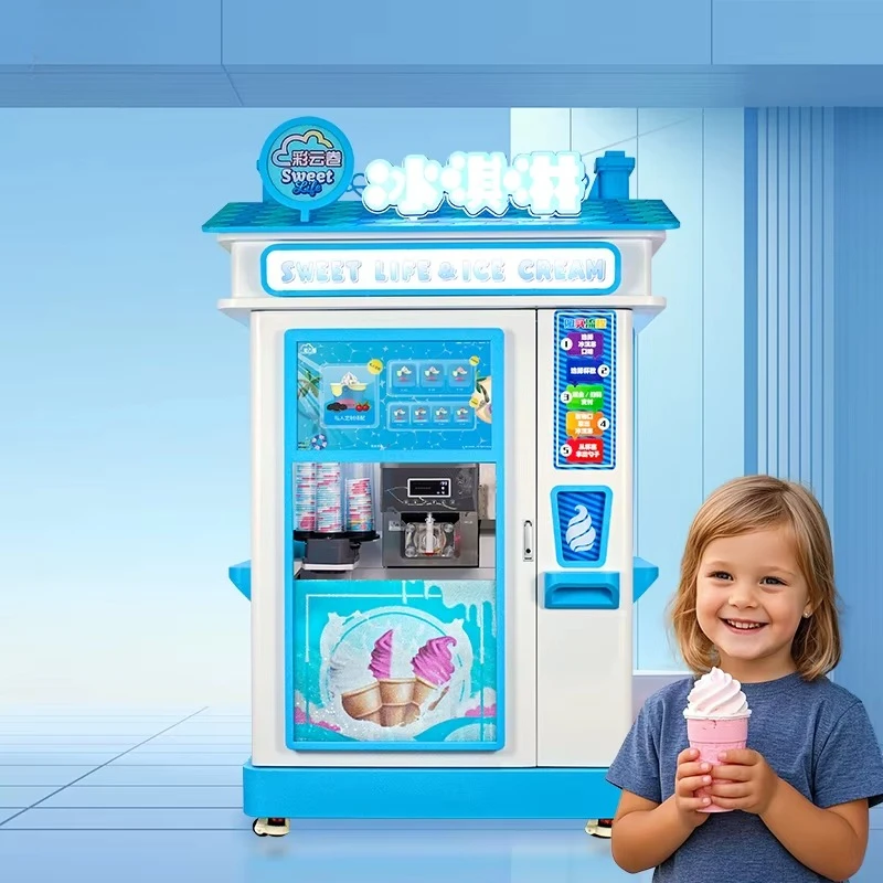

Customizable Ice Cream Vending Machine Fully Automatic Manufacturers Intelligent Ice Cream Vending Machine Wholesaler