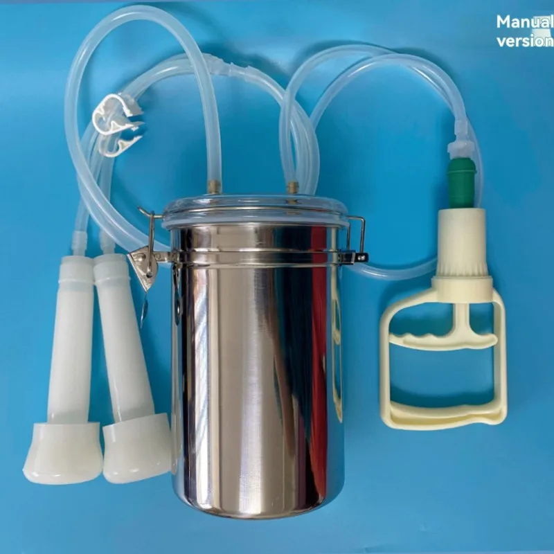 B08B-For Goat Milk Extractor Hand-Crank Small Manual Milking Machine For Animal Husbandry