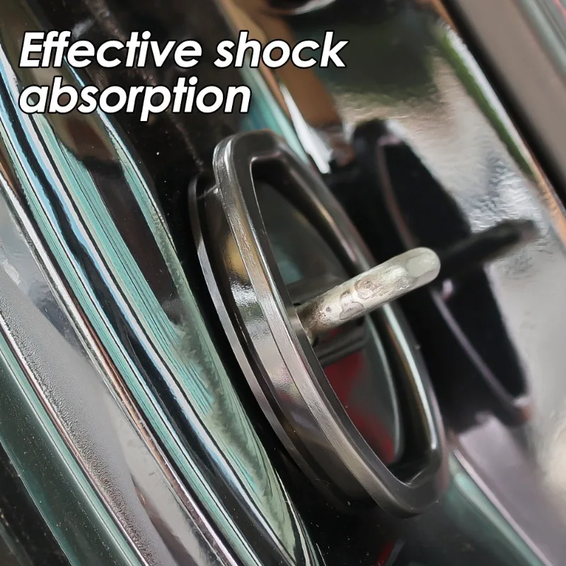 1-8pcs Car Door Lock Shock Absorber Cushion Crash Protection Cushion Seal Guard Plug Silicone Crash Protection Kit Accessories