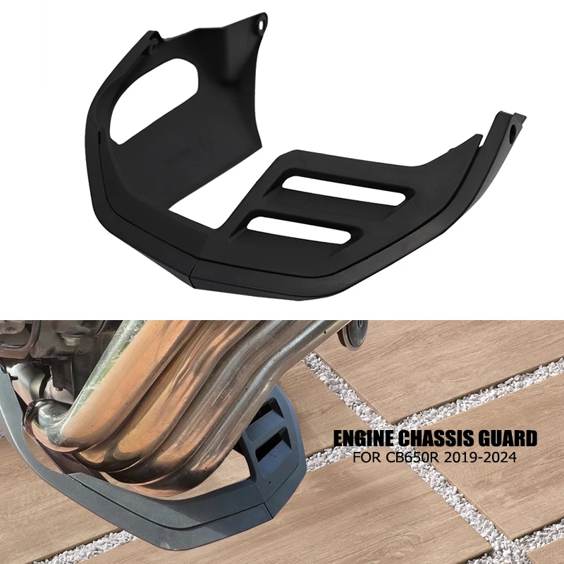 

Fit For Honda CB650R Engine Lower Spoiler Body Fairing Protector Guard Chassis Shield Street CB 650R 2019-2024 2023 Motorcycle