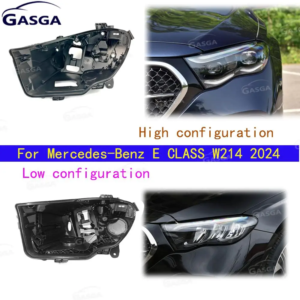 

For Mercedes-benz E CLASS W214 2024 Headlight Base Headlamp House Box Replacement Headlight Back Housing