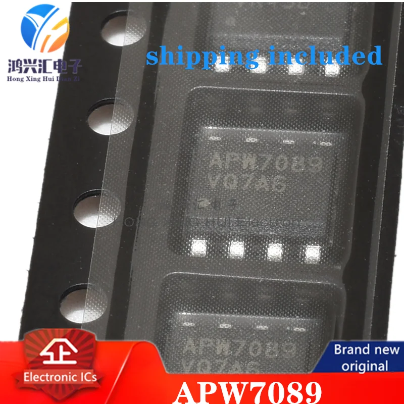 （10pcs）New/Original APW7089 APW7089KAI-TRG LCD Power Management Chip SOP-8