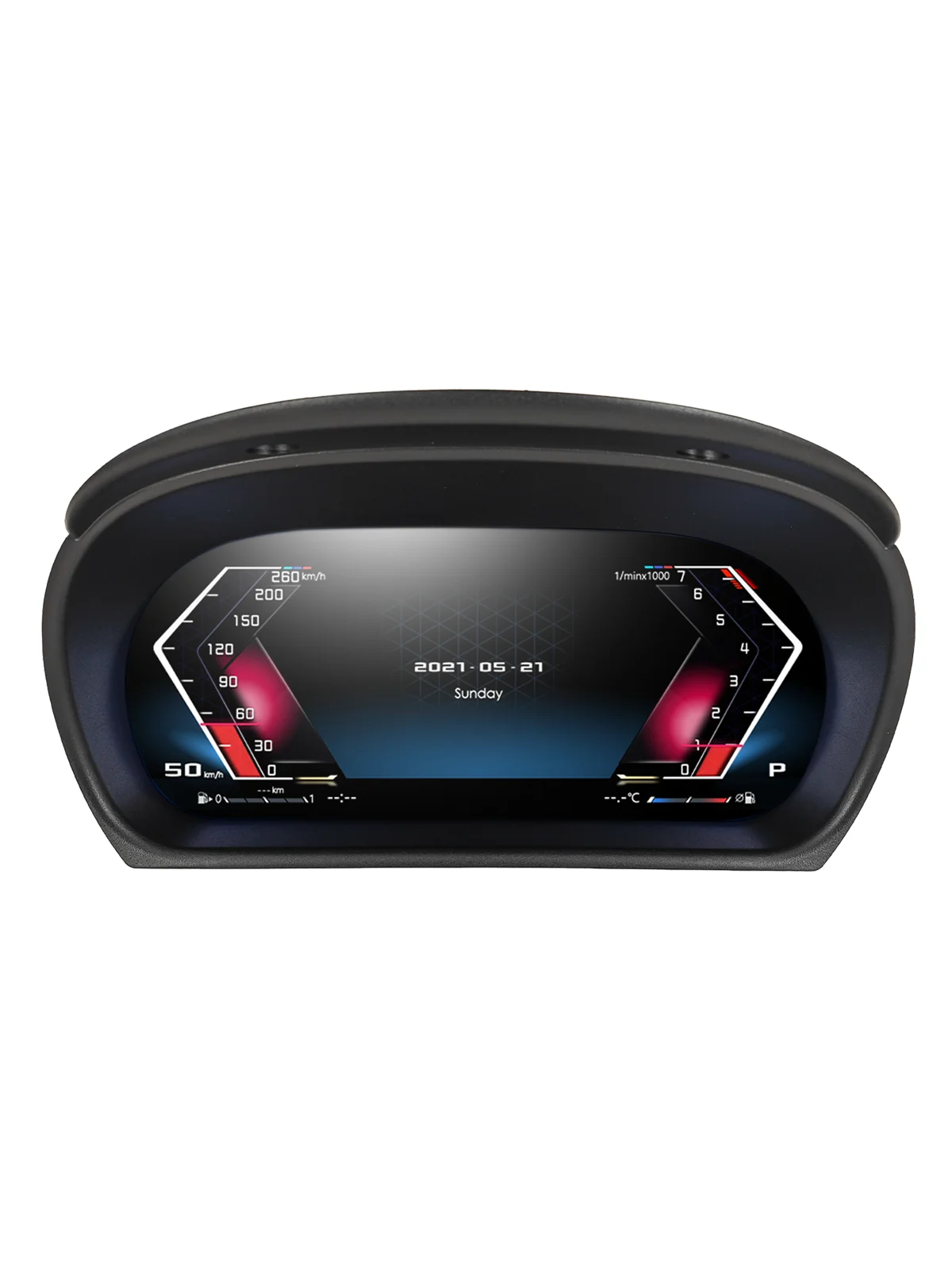 Digitales Armaturenbrett für BMW 3er Serie E90 E91 E92 E93 Baujahre 2005-2012 LCD-Armaturenbrett Virtueller Tachometer Cockpit-Instrument CarPlay Android Mirror