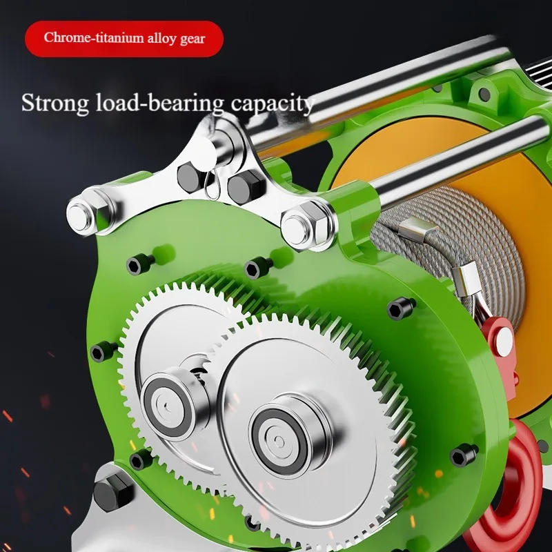 تحسين الألومنيوم قذيفة رافعة كهربائية ونش رافعة للاستخدام المنزلي المرآب مستودع البناء المواد رفع