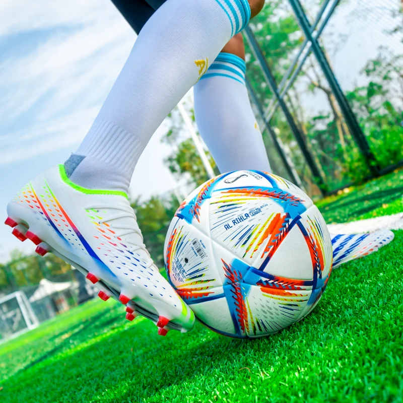 Scarpe da calcio da uomo originali scarpe da calcio professionali per bambini scarpe da ginnastica da allenamento per erba antiscivolo all\'aperto