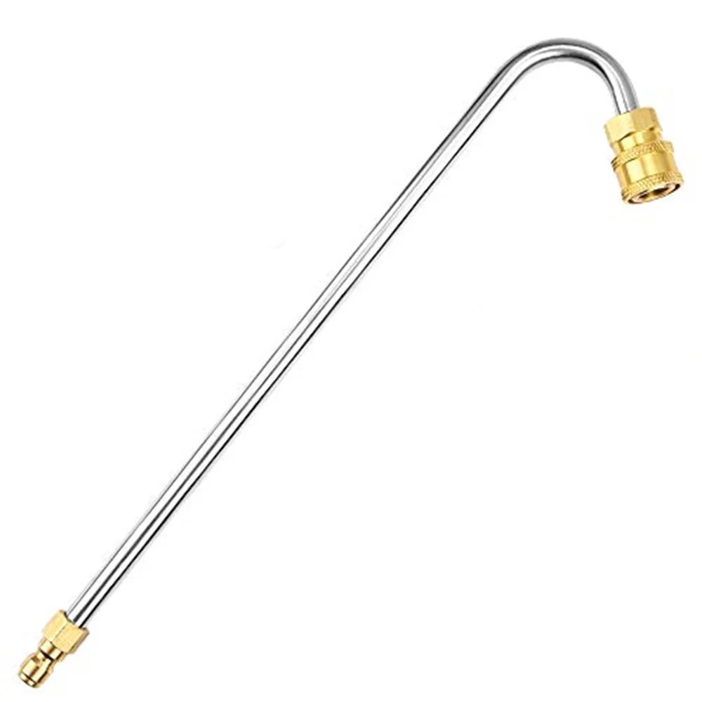 Pressure Washer Gutter Rod Cleaner 13 Inch U Shape Attachment with Quick Connect for Effective Gutter and Roof Cleaning view 2