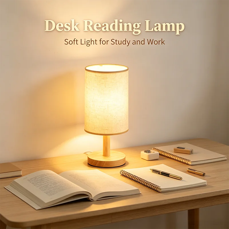 LED Tischlampen Einfache chinesische Stil Dekoration Lampe dimmbar USB-Stecker Nachtlicht Stoff Lampenschirm Schlafzimmer Nachttischbeleuchtung