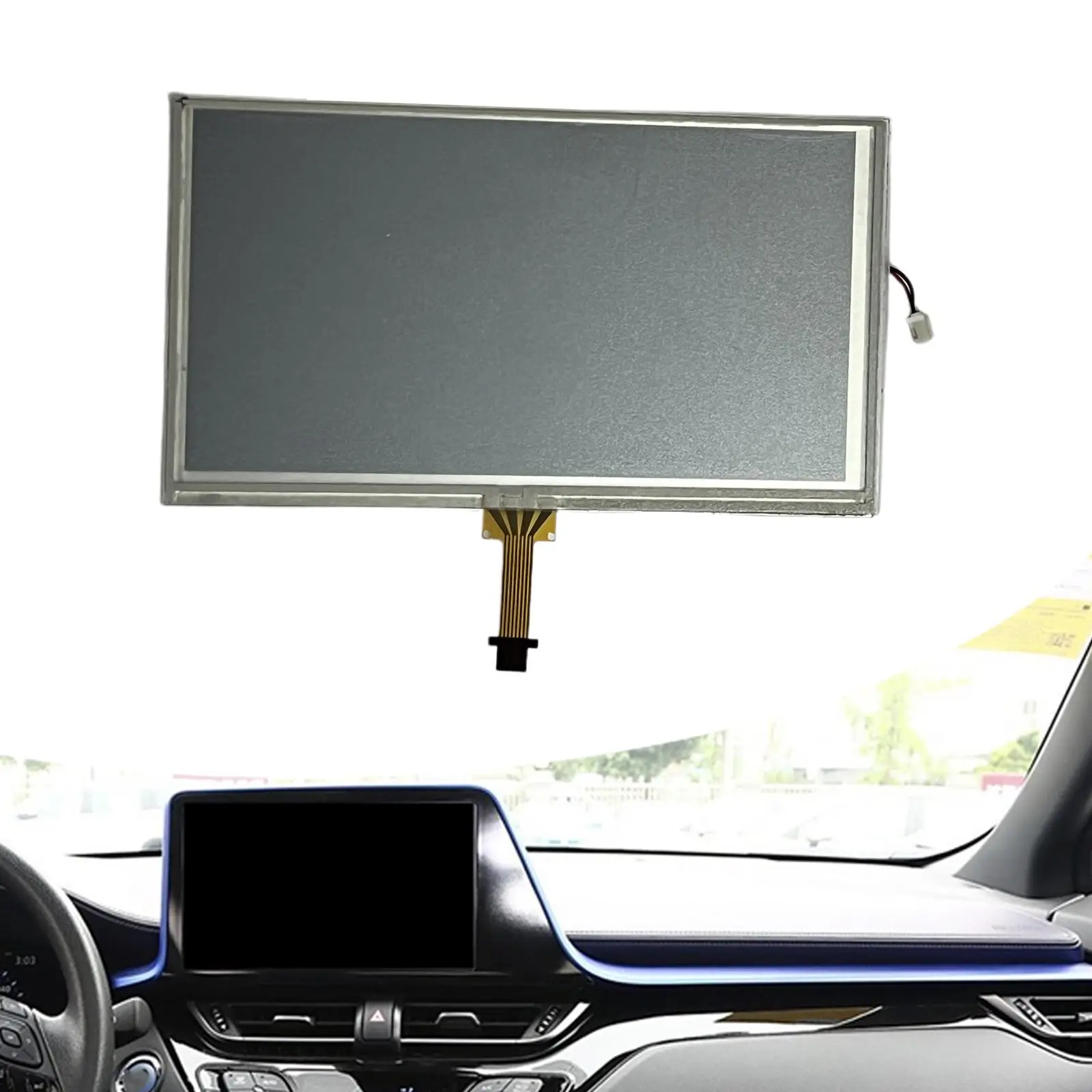 

C061vtn01 C061vtn01.0 6.1 inch LCD Display Screen Compact with Touch Screen Panel Sturdy Good Performance Vehicle Spare Parts