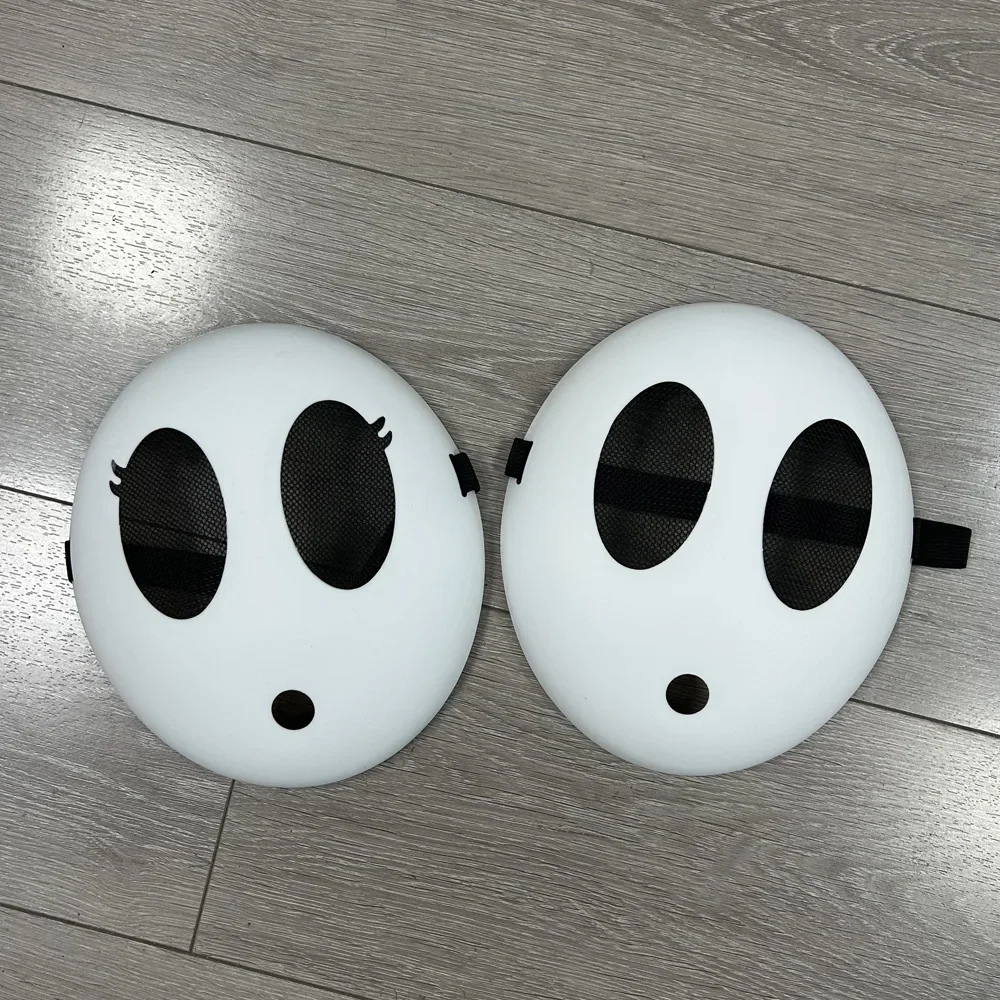 Cosplay Grappig Unisex Kid Jongens Meisjes Volwassen Plastic Maskers Game Bros Verlegen Masker Halloween Carnaval Party Kostuum Rekwisieten