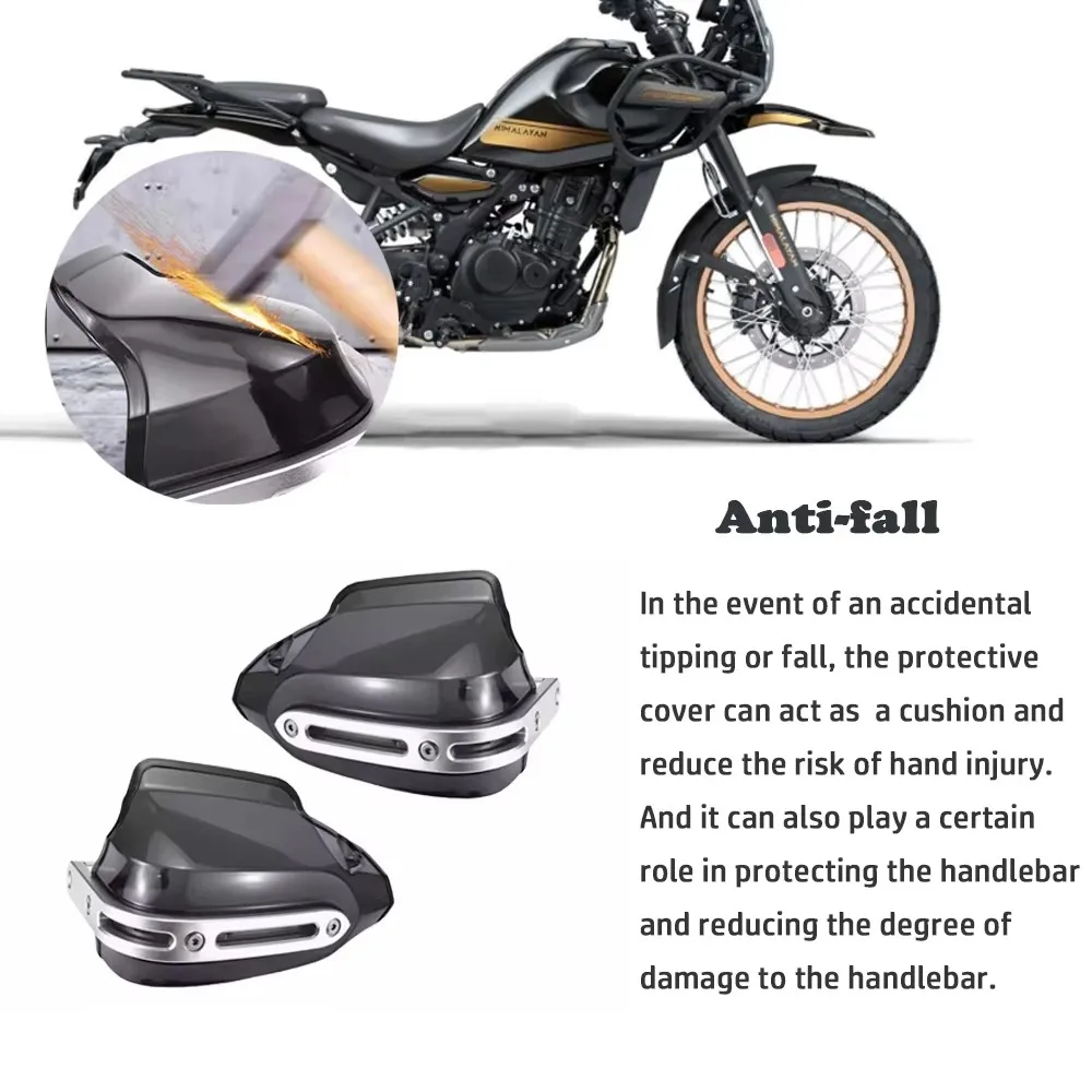For Himalayan 450 Himalayan450 2024-2025 Motorcycle Handguard Handlebar Protector Handlebar Handguard Windshield