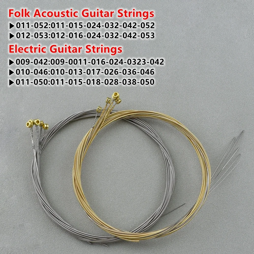 1 Stück Gitarre Single String 008/009/010/011/012/013/015/016/017/018 / 1 Set Gitarren saiten-【 made in korea】