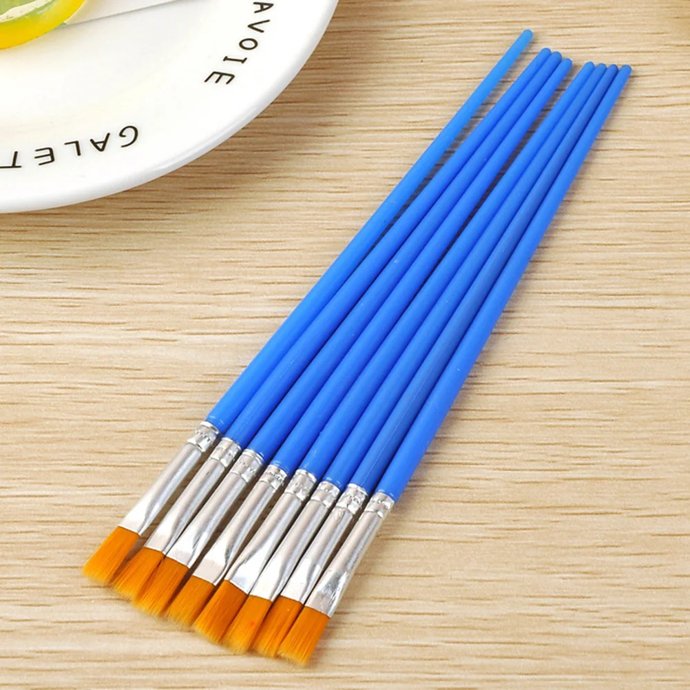 

50pcs Paint Brush Set Nylon Hair Painting Tool Set for Watercolor Oil Painting painting brush set