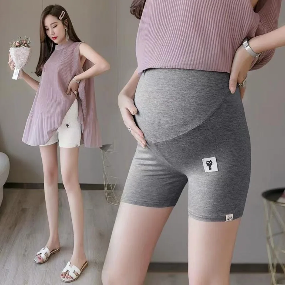 

Abdominal Support Thin Pants Non-Stringy Skin-Friendly Breathable Pregnant Underwear High Waist Cotton Maternity Shorts Gravida