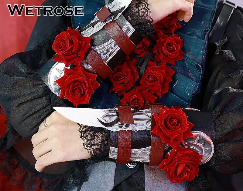 【Wetrose】In Stock Luminary Cosplay Costume Patient Emil Identity V Gothic Vampire Wedding Halloween New Year Groom Prince