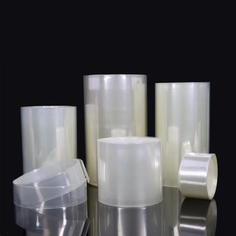 투명 PVC 열수축 튜브 18650 리튬 배터리 팩 절연 보호 포장 필름 21700 배터리 수축 필름
