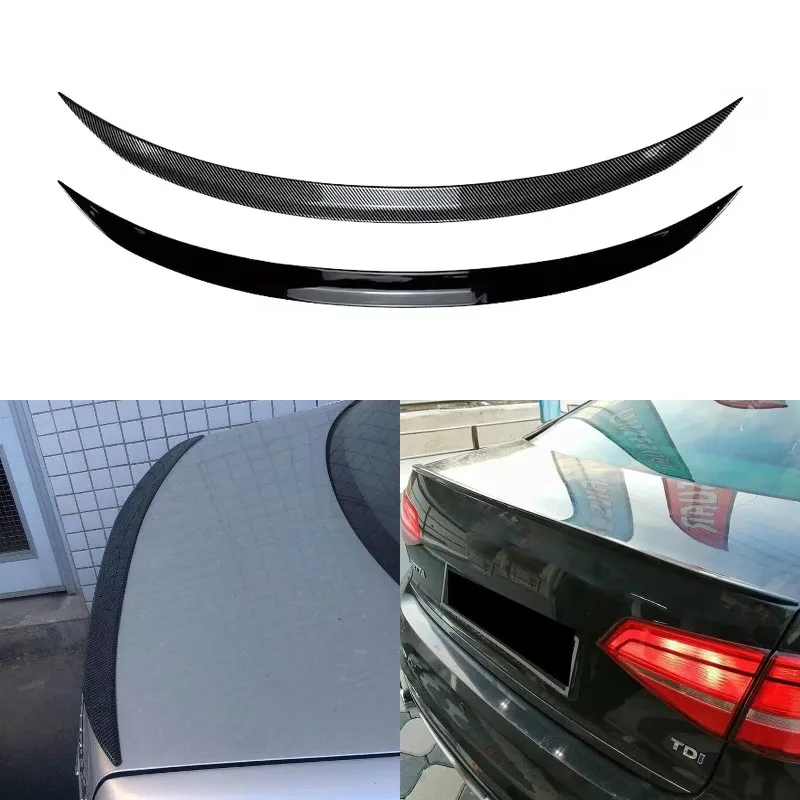

For Volkswagen Jetta Sedan MK6 2011-2018 Car Rear Trunk Spoiler Wing Enhanced Aerodynamics Stylish Look Car Accessories
