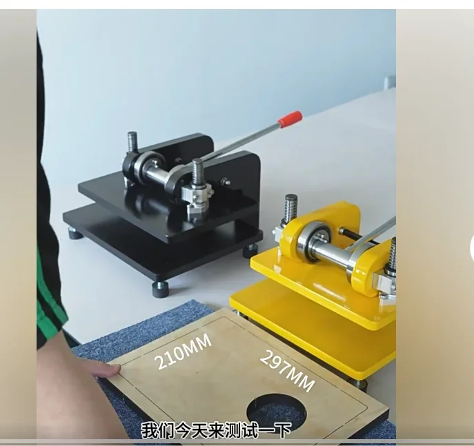 

Jinzhi D1MAX manual die-cutting machine upgraded small A4 punching machine knife die cutting machine fabric cutting leather