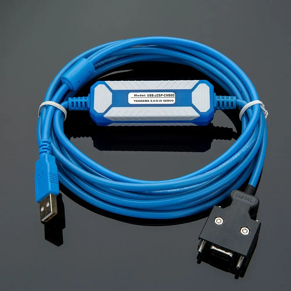 Imagem -03 - Apropriado Yaskawa Sigma-ii Sigma-iii Série Servo Depuração Cabo de Programação Sgdh Sgds Sgdm Sgdj Servo Usb-jzsp-cms02