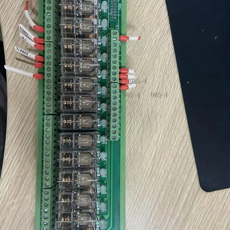 16 Channel Manual Control DIN Rail Relay Module 16A