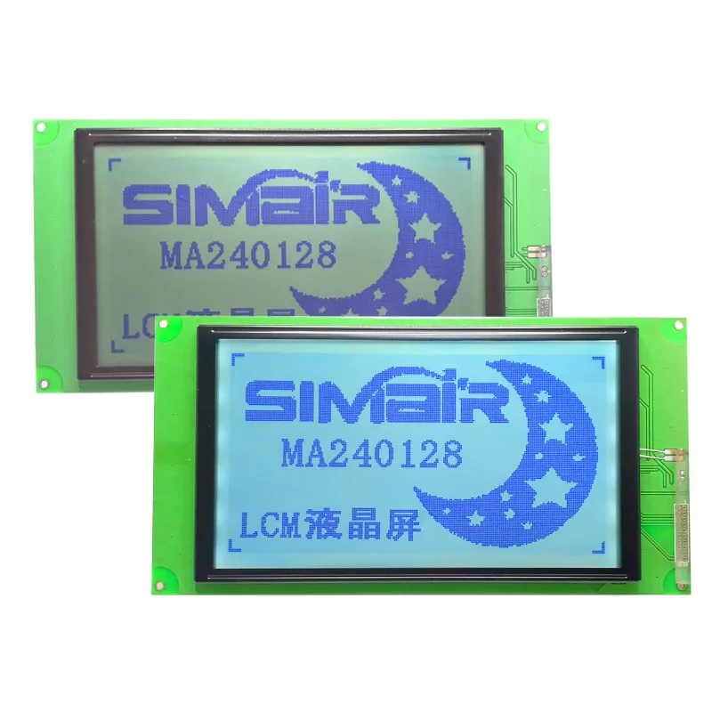 

22PIN 240128 LCD Module White Screen TLX-1301V-30 TLX-1301V RA6963 Controller 5V Parallel Interface （ LED Backlight)