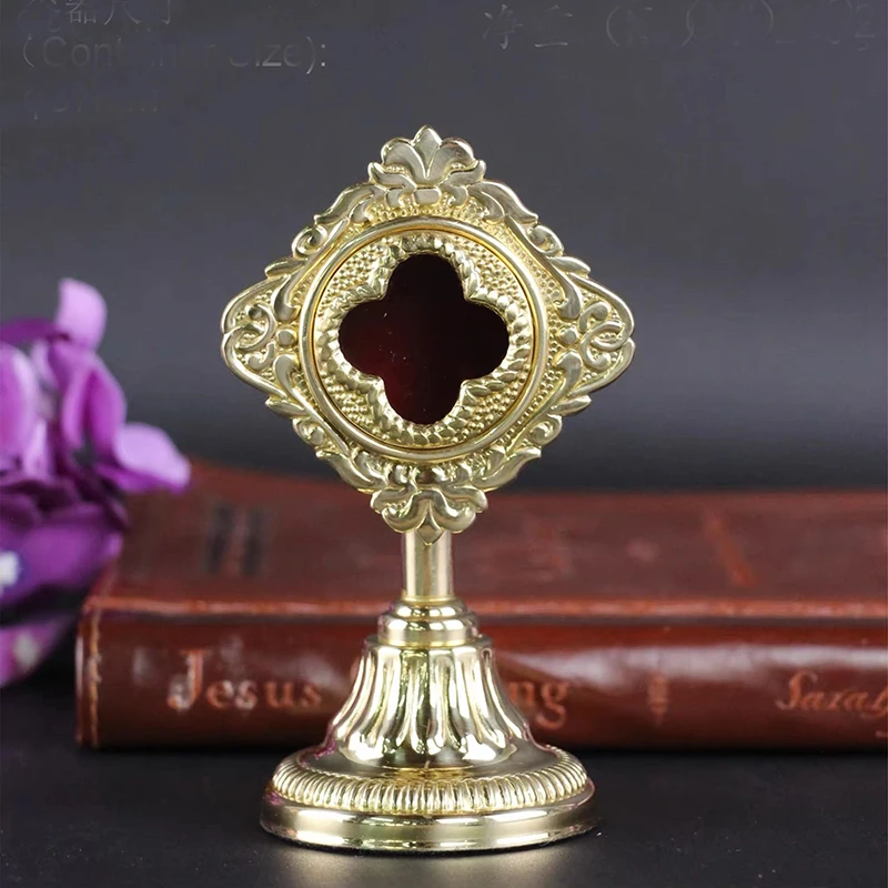 

Holy Box for Home Decoration, Exquisite Catholic Holy Box, Religious Christian Monstrance Church Gift