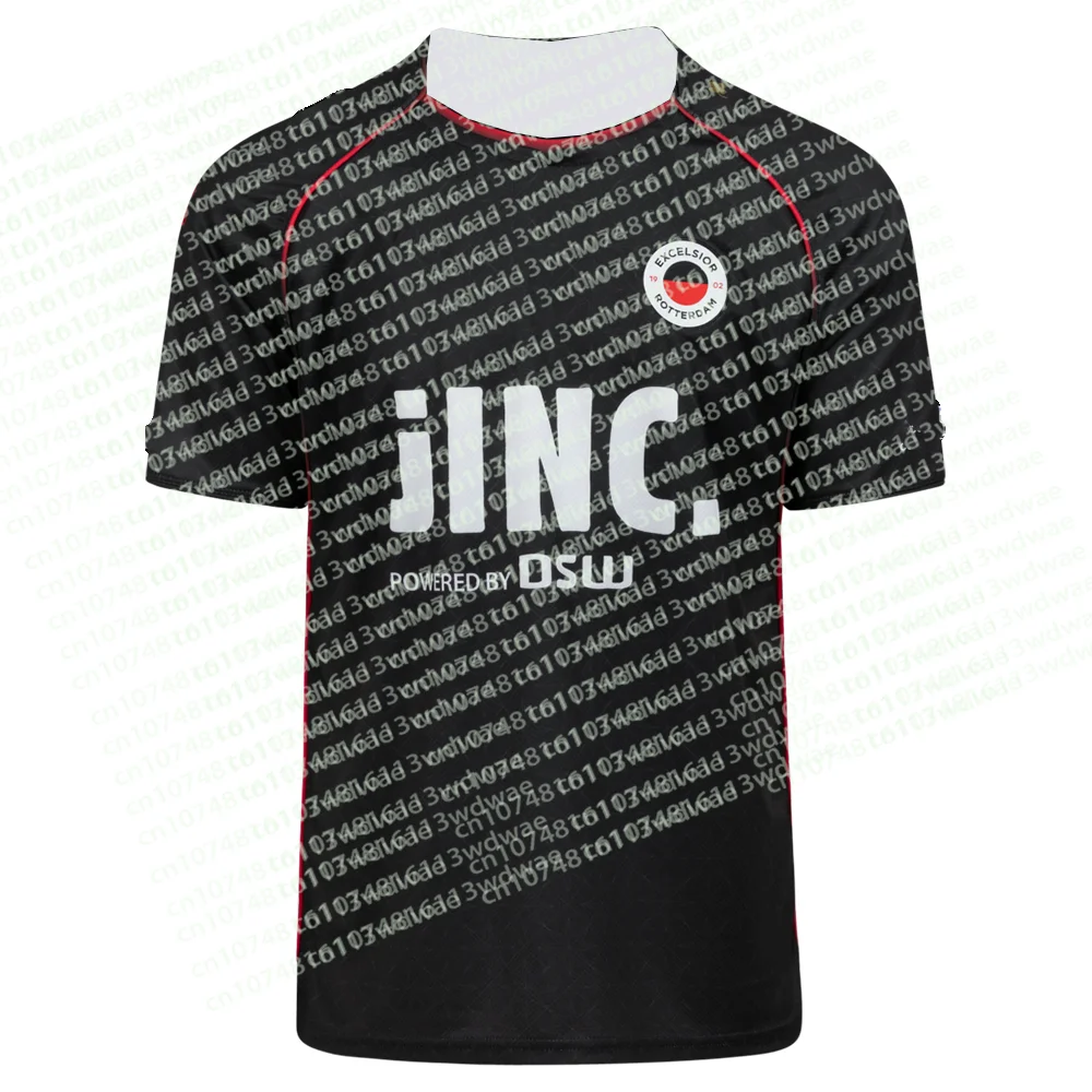 New Arrival Excelsior Rotterdam 2026 Netherlands Jersey Football 3D Printed Men's T-Shirt KID  Sports Family Fans Footy Jerseys