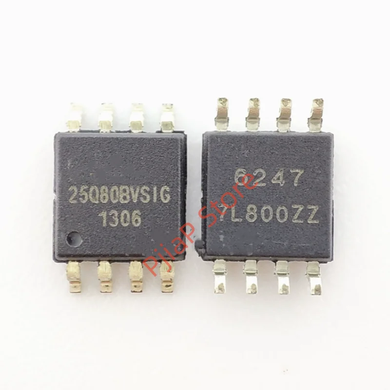 10pcs   New Original  25Q80BVSIG   W25Q80BVSIG  SOP8