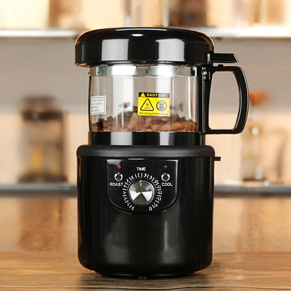 Tostador de café doméstico, máquina tostadora de café eléctrica automática, máquina tostadora para hornear granos de café de aire caliente