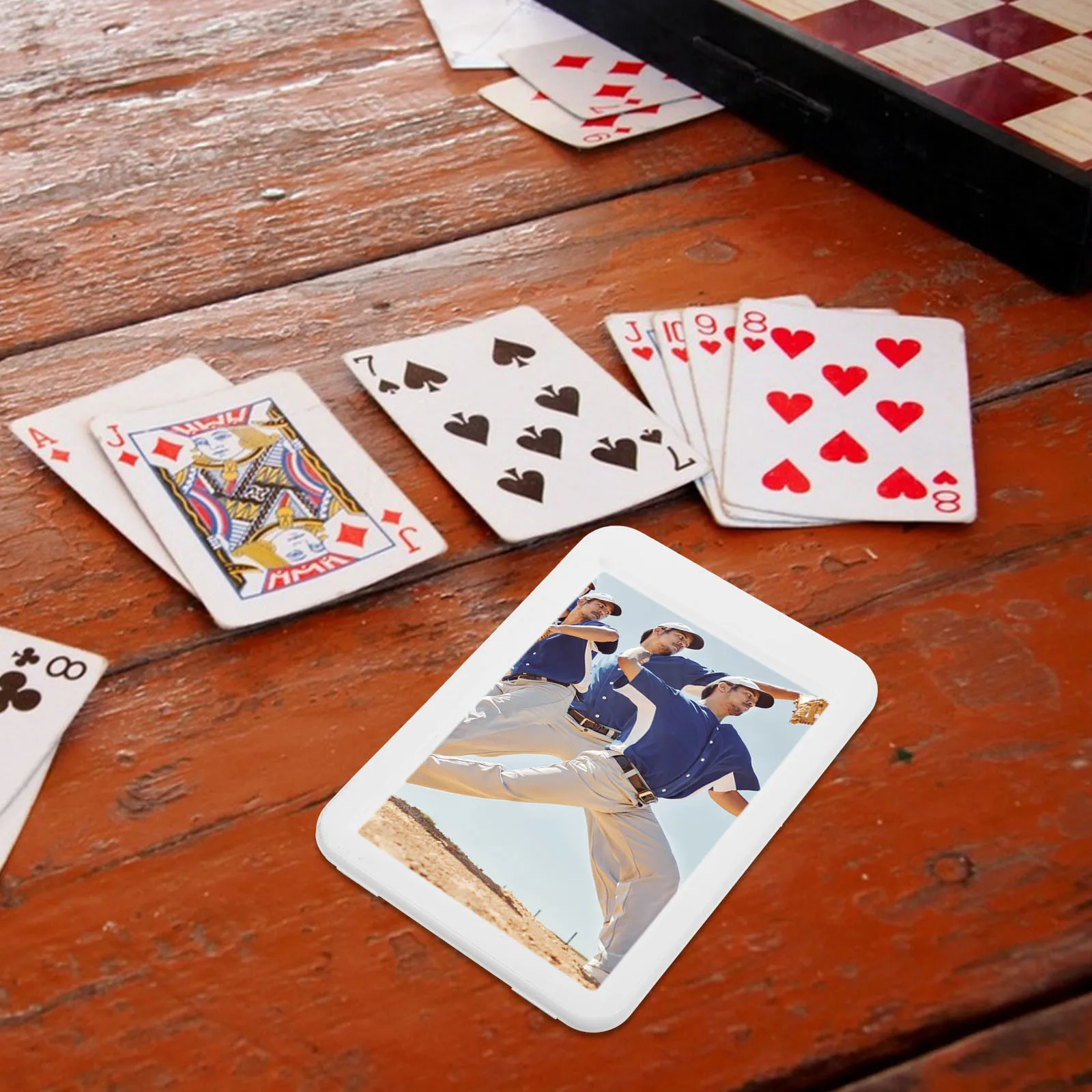 

10Pcs Clear Plastic Card Sleeves Hard Protective Game Card Holders for Trading Cards Sports Cards Safe Storage and Quick Access