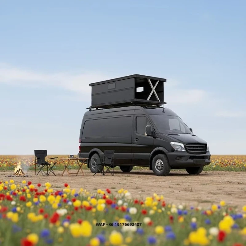 Sanmi High-End Electric Rooftop Tent Automatic Unfold Car Roof Shelter Sun Protection Custom Logo Outdoor Enthusiast Equipment