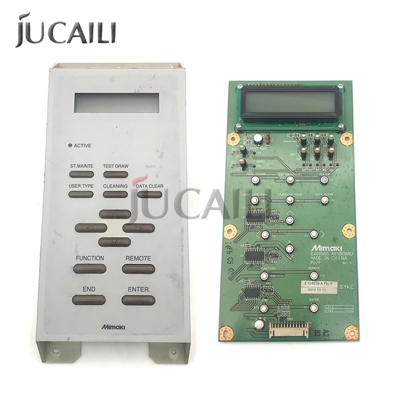 A set 14 buttons control panel cover keyboard for Mimaki JV33 button panel film photo machine control panel film printer parts