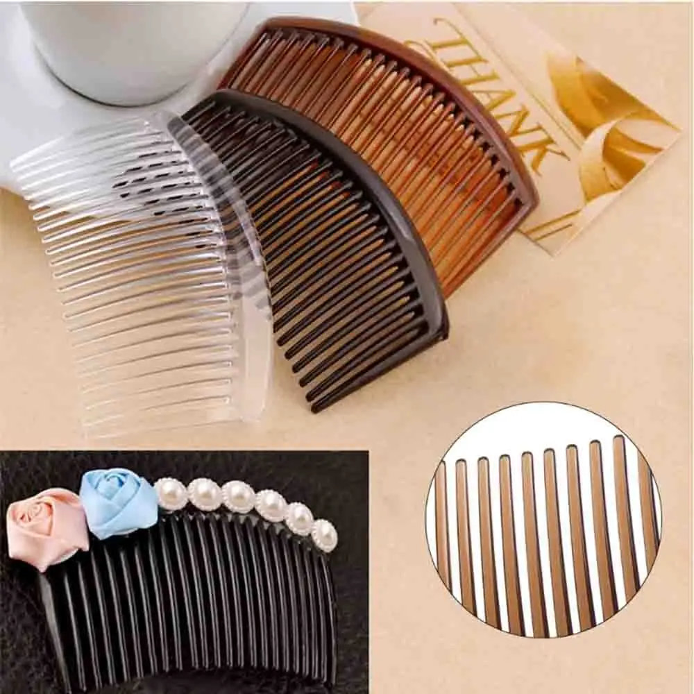 Multi-functional Women DIY Handmade Plastic Styling Tools Hair Comb Hair clip Comb