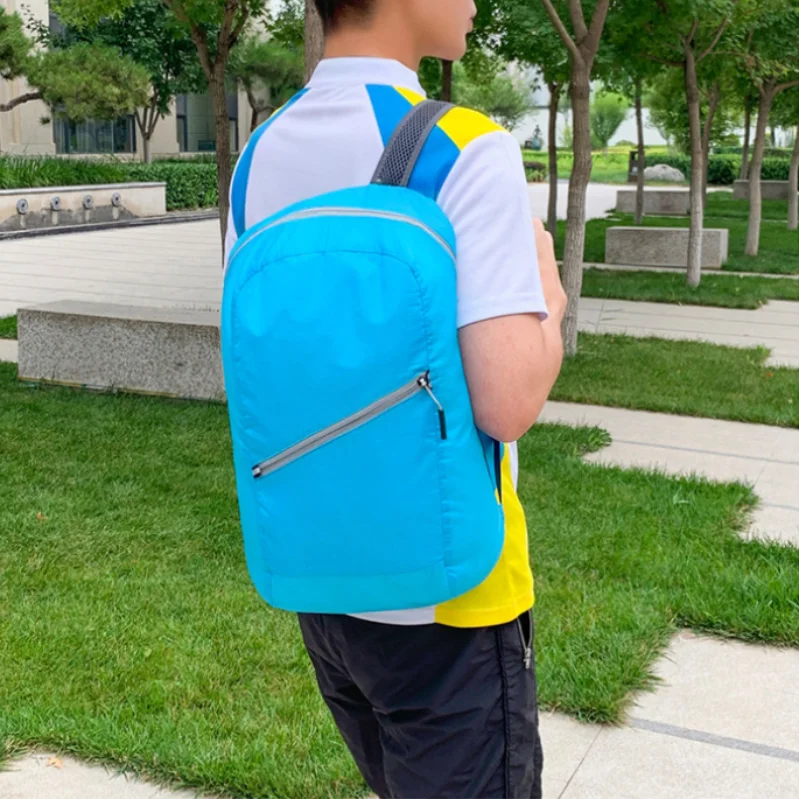 Tragbarer faltbarer Reise rucksack leichter Sport rucksack multifunktion ale Outdoor-Bergsteiger tasche Unisex wasserdichter Rucksack – Detail 7