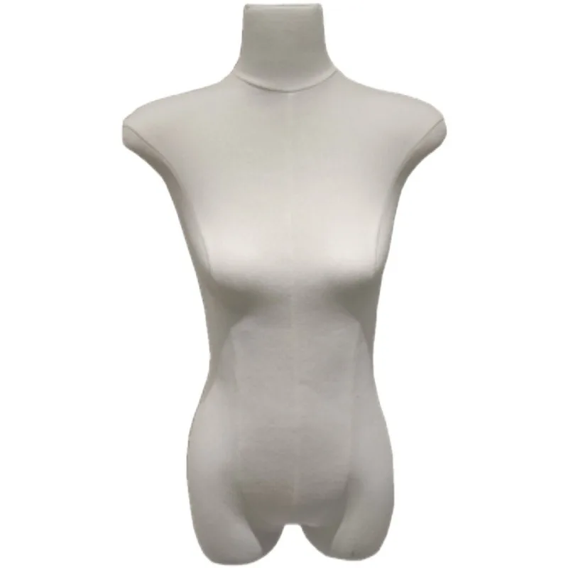 Clothing store high-end flat body chest handless female half body Korean version wedding dress window model dummy display