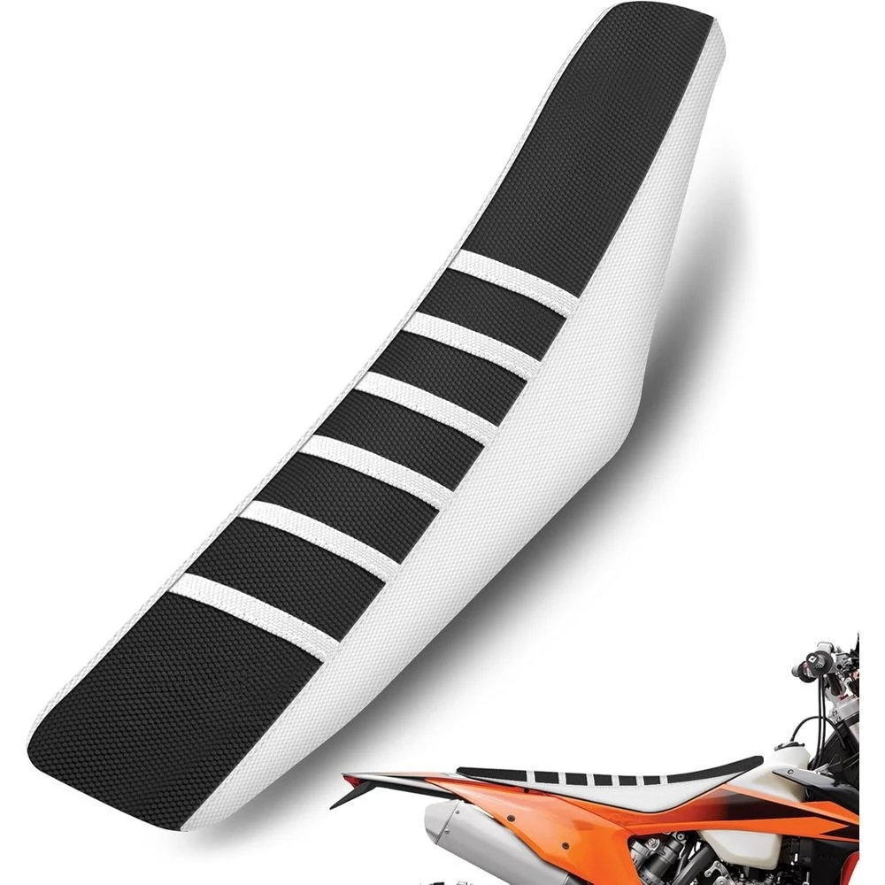 

Ribbed Motorcycle Dirt Bike Seat Cover For Honda KTM Yamaha Suzuki Kawasaki Waterproof Non-slip Accessories