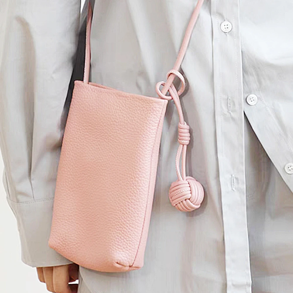 Luxus PU Leder Handgemachte Taschen Anhänger Schöne Weben Ball Mode Zubehör Kreative Dekoration Für Handtasche Großhandel Geschenk – Detail 11