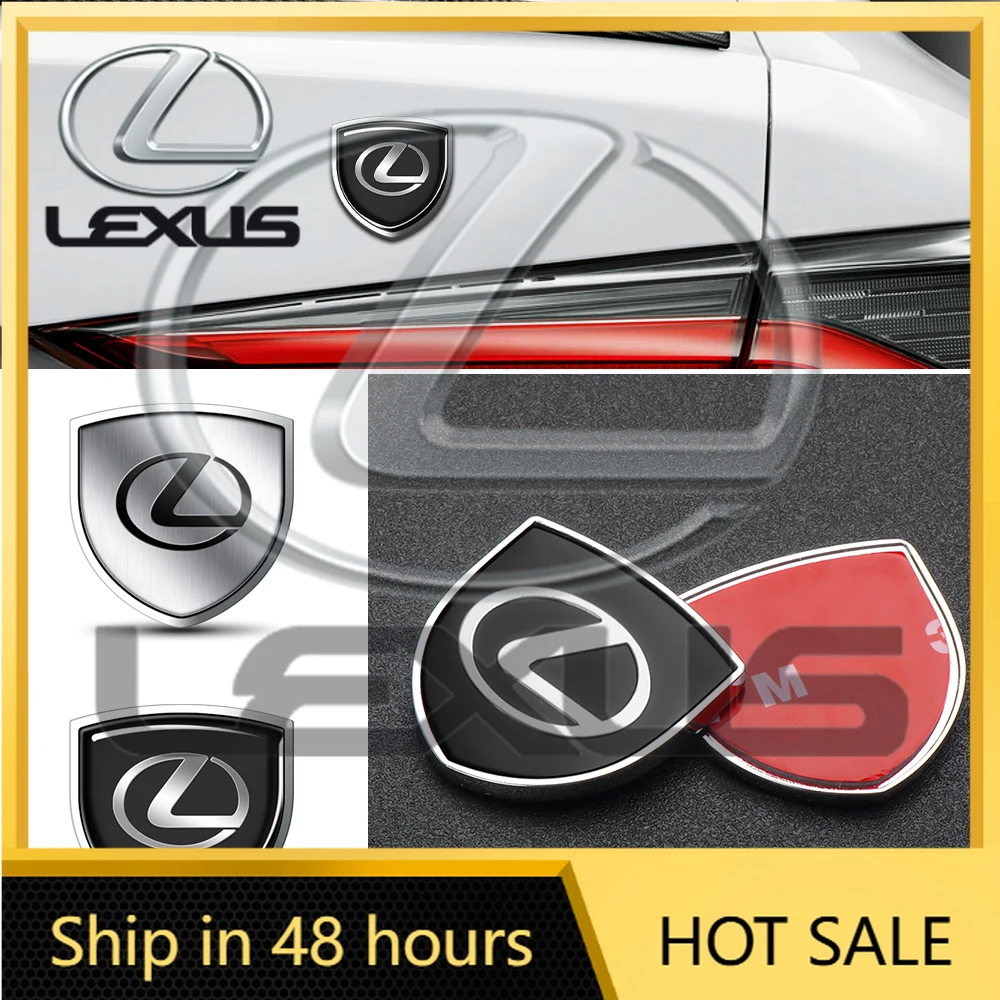 

2026 Hot Interior Stickers Car Styling Logo Car Body Fender Stickers Decoration For Lexus LX600 LX470 RX IS GX460 GX UX250h GX47