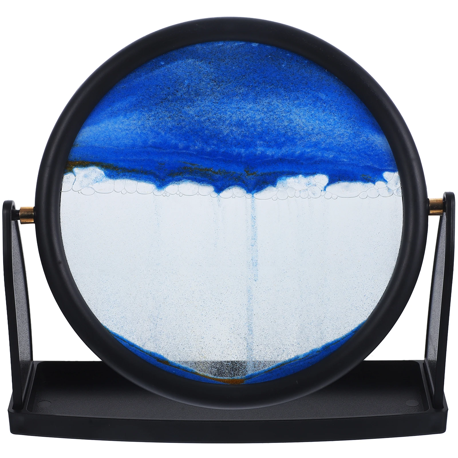 

Живопись ниток 3d Жидкие песочные часы Офисные украшения S Moving S Картина 3d Песочные часы