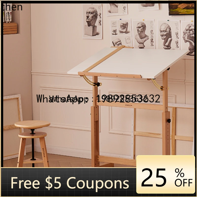 AB A1  style professional painting lifting sketch table art student special painting table home studio drawing table workbench
