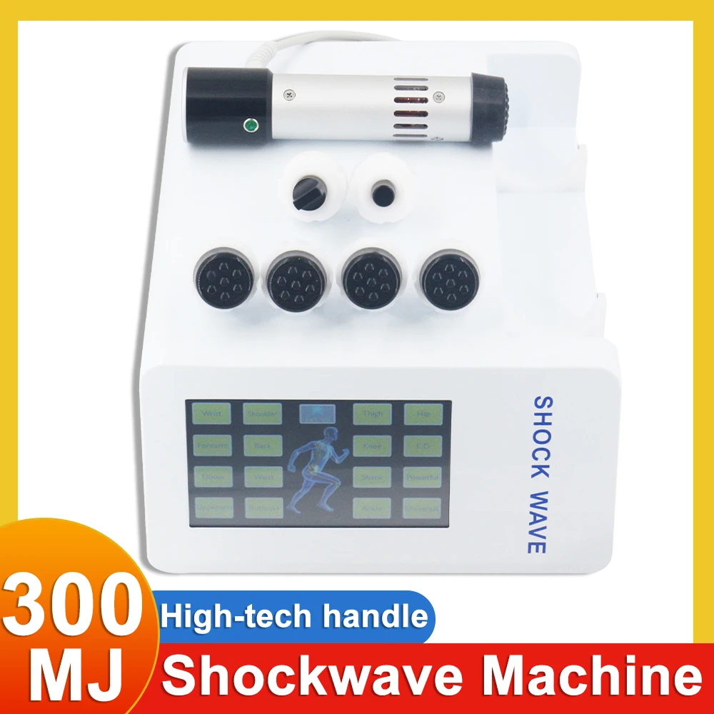 

300MJ Shockwave Therapy Machine Relax ED Treatment Physiotherapy Body Relax Portable Shock Waves Massages Equipment Health Care