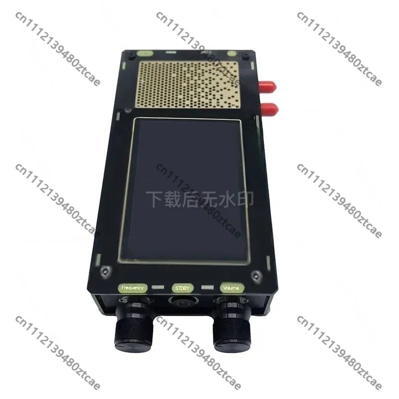 1.10D V3 Wideband DSP SDR Receiver, Portable Software Defined Radio High SensitivityLCDSignalReceptionAdjustableFrequency Device