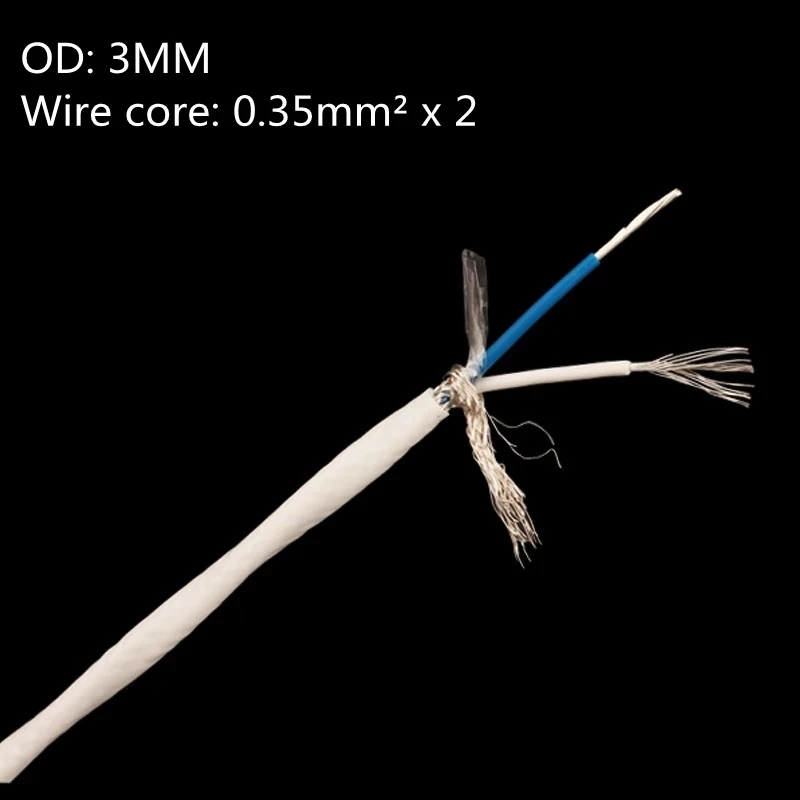 Hi-End 3 มม./4 มม.ชุบเงินHIFI AMPเครื่องเล่นCD VCD DVD Audioทองแดงบริสุทธิ์RCA XLRสัญญาณสาย