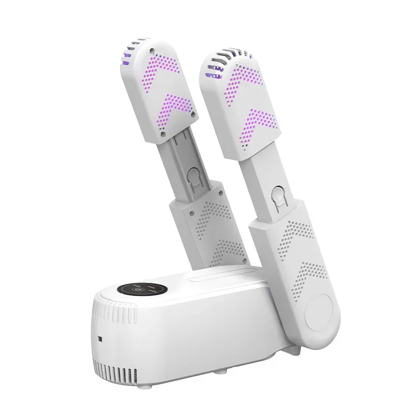 Складная интеллектуальная сушилка для обуви, расширяемая грелка для ботинок с подогревом и 360° °   Осушитель обуви для удаления запаха с воздушным потоком, все размеры