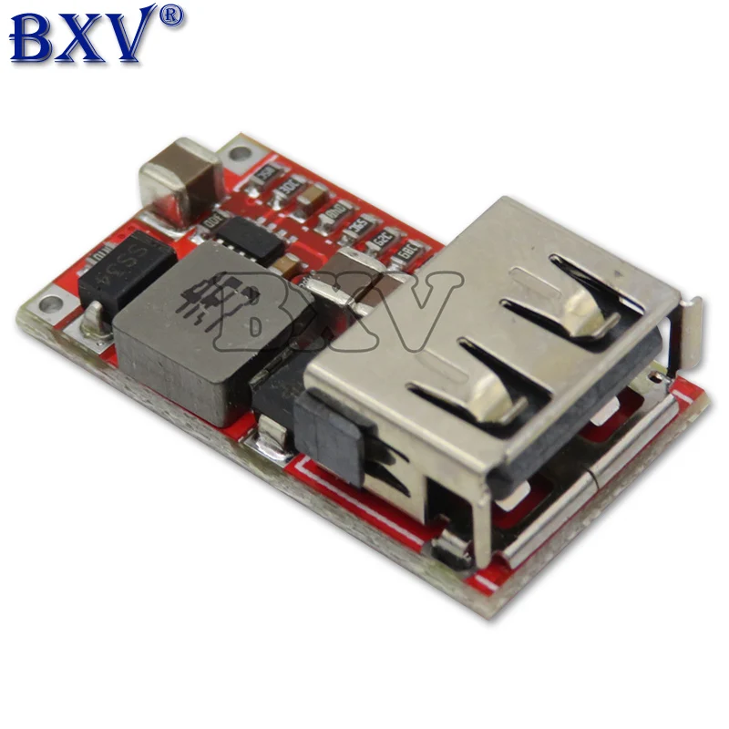 DC Buck Step Down Converter 12V 5V Netzteil Modul Bord 6-24V 12V/24V zu 5V 3A AUTO USB Ladegerät Modul