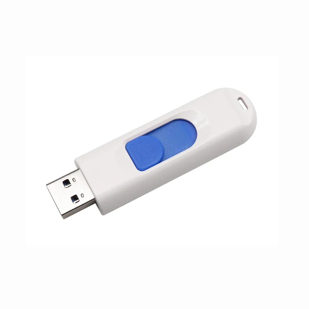 10Pieces No logo ABS plastic Push pull type USB Shell they suitable for g2 PCBA board It is no USB no memory chip