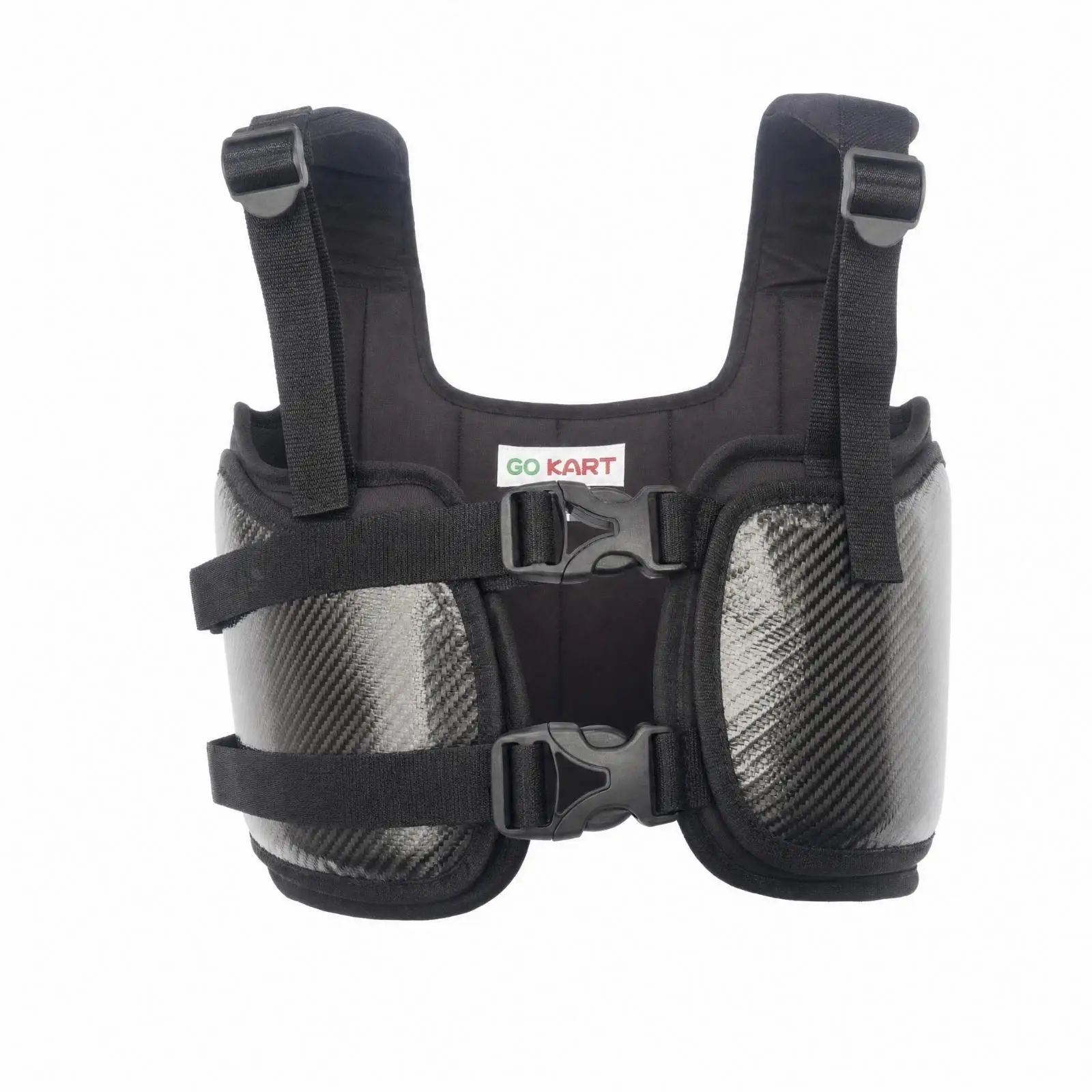 Kart Racing Vest Thickened Chest Protector with Adjustable Straps Rib Vest