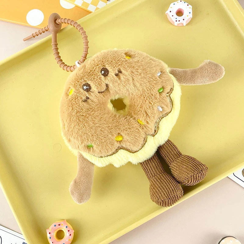 1 PCS Original Cute Fun Donut Plush Doll Children's Toy Doll Doll Children's Day Gift Donut Plush Pendant