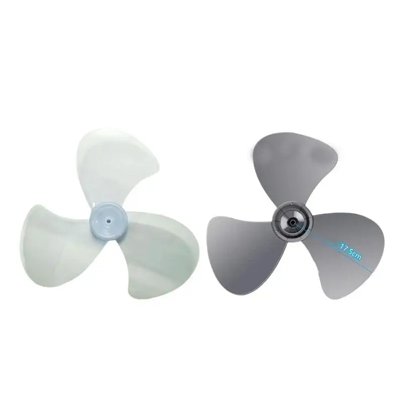 16 Inch 3 Blades Plastic Electric Fan Accessory Easy to Install Replacement Fan Blade for Pedestal Standing Fans
