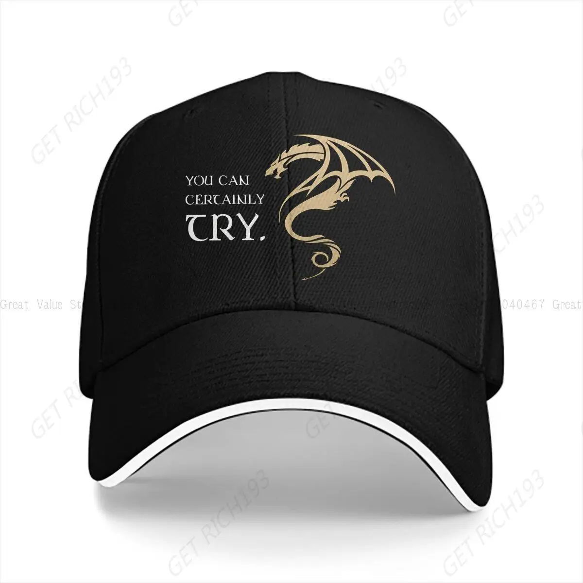 

Red Dragon Baseball Cap Men Hats Women Visor Protection Snapback Game Caps For Gamer Game Lovers