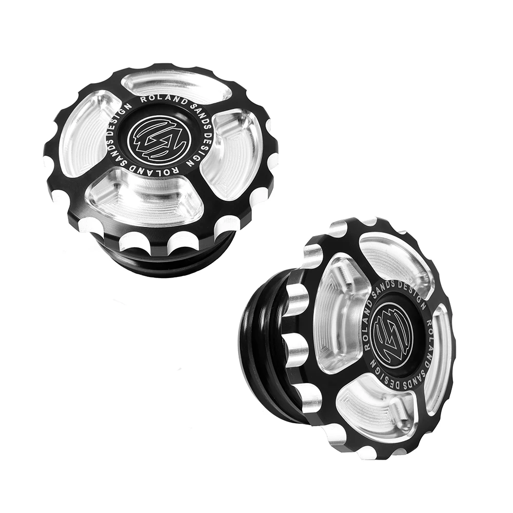 Motorcycle Black Chrome Fuel Gas Oil Cap Fuel Gas Tank Cover For Harley Sportster 883 XL XR Iron Dyna Touring Softail Fat Boy FL